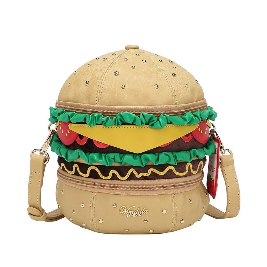 Borse Vendula London Borse Crossbody | Borsa A Tracolla ''Hamburger'' Kitty'S Drive In Movie Catablanca