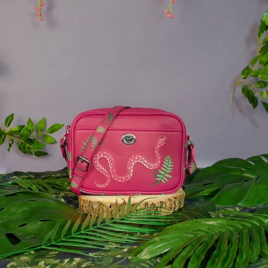 Borse Vendula London Borse Crossbody | Borsa Camera Grande Animal Park - Snake Motif