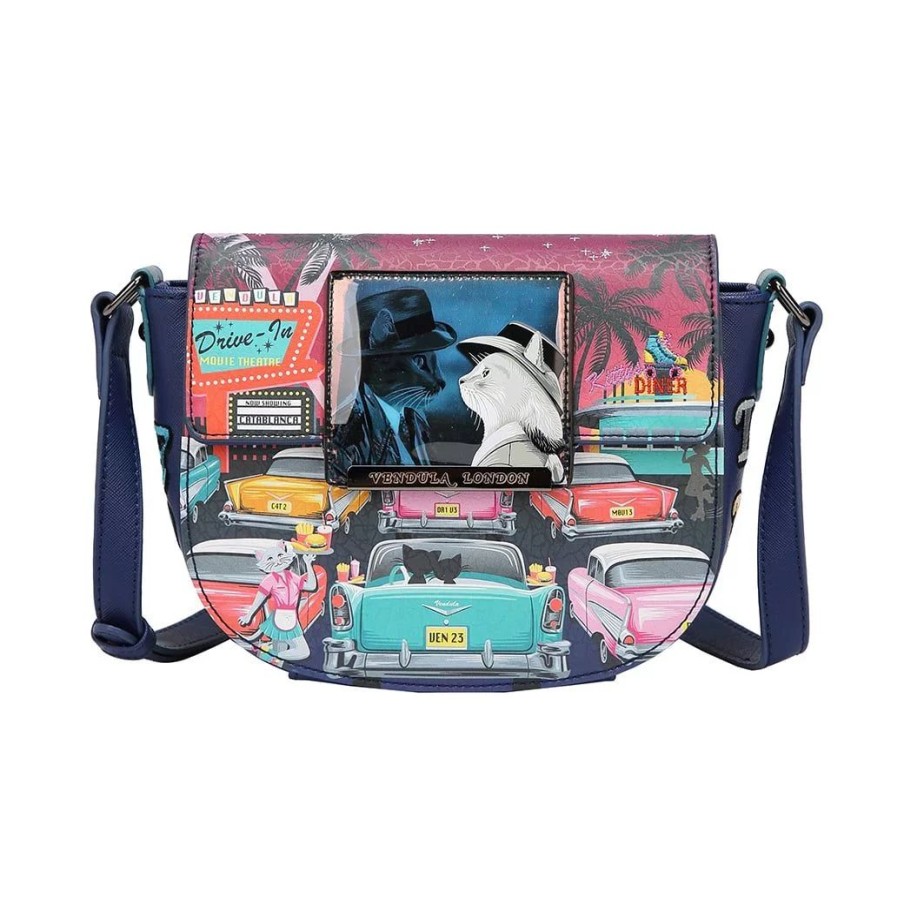 Borse Vendula London Borse Crossbody | Borsa Lena Kitty'S Drive In Movie Catablanca