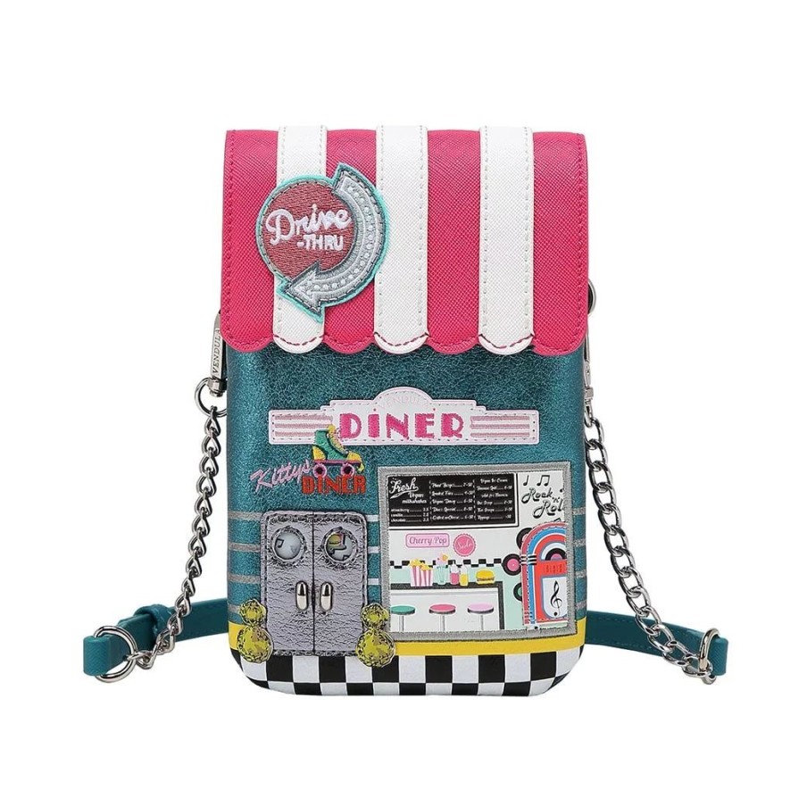 Borse Vendula London Kitty'S Diner | Pochette Per Telefono Kitty'S Diner