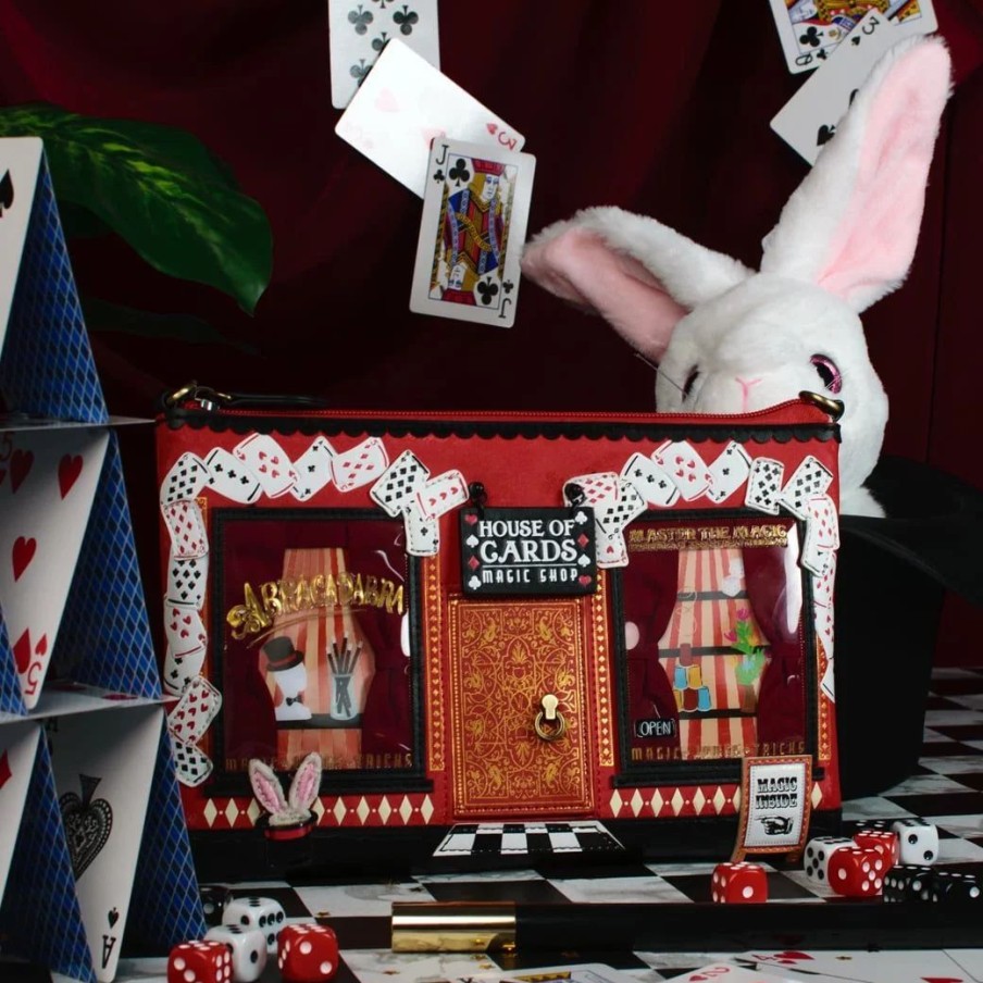 Borse Vendula London House Of Cards Magic Shop | Borsa Pochette House Of Cards Magic Shop