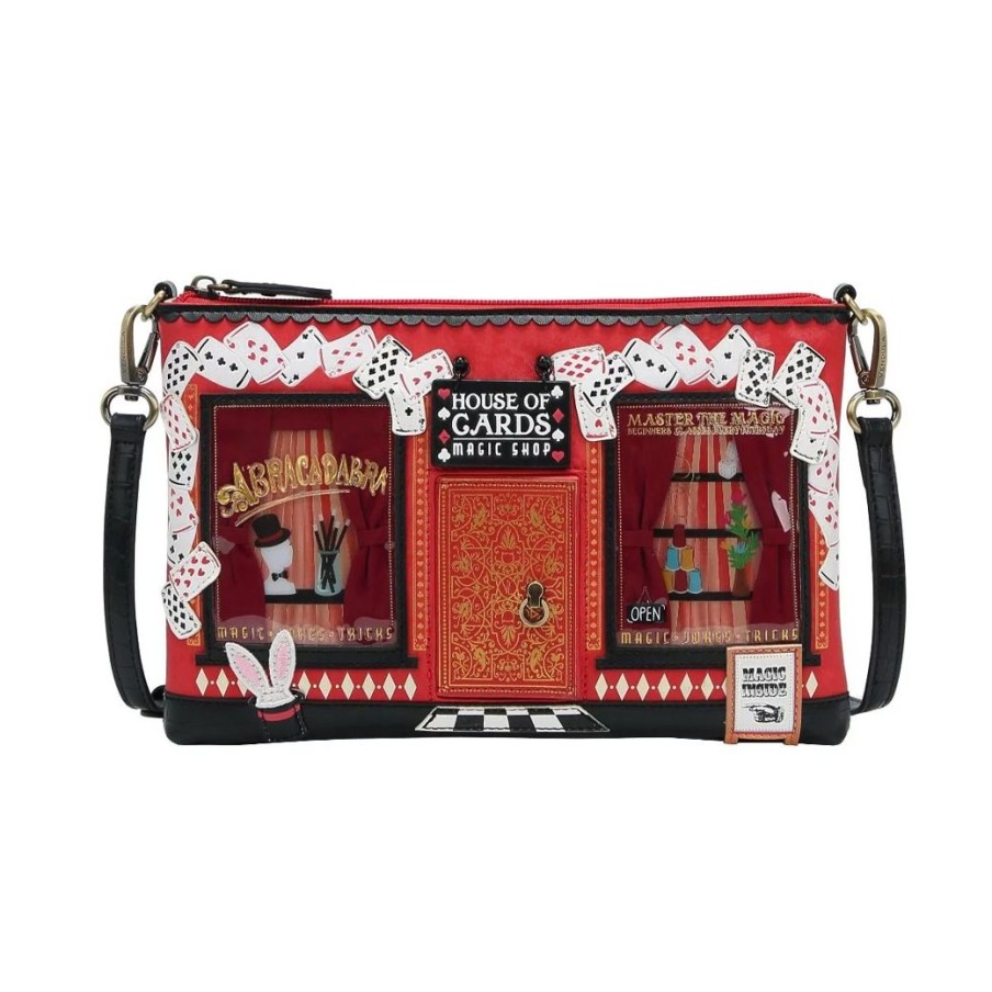 Borse Vendula London House Of Cards Magic Shop | Borsa Pochette House Of Cards Magic Shop