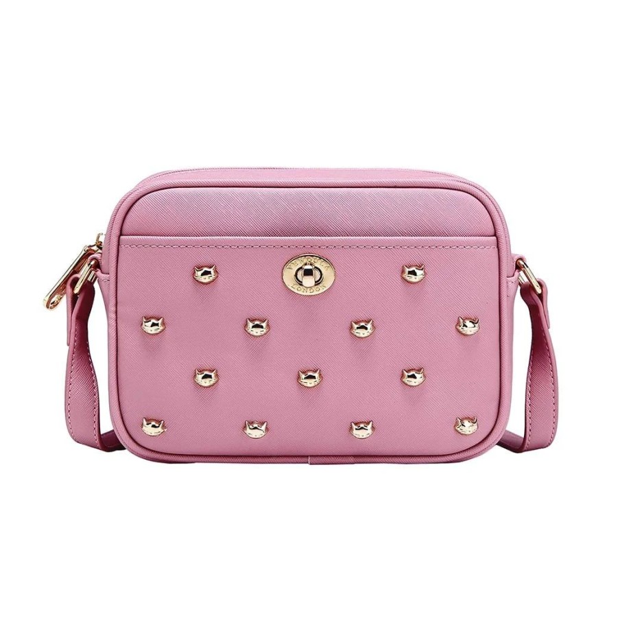 Borse Vendula London Borse Crossbody | Borsa Camera Grande Lucky Paws Rosa